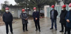 區(qū)委常委、副區(qū)長吳志平，副區(qū)長張軼督查物流園項目、雙益二期項目復(fù)工情況